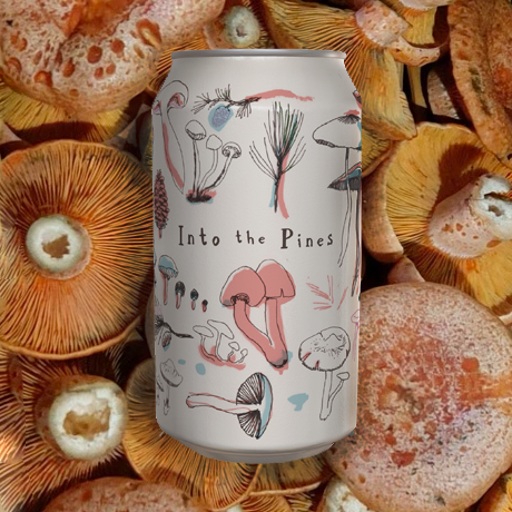 Into the Pines ~ Forest Ale with Mushrooms